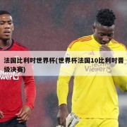 法国比利时世界杯(世界杯法国10比利时晋级决赛)