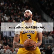 nba总决赛(nba总决赛历届对阵表)