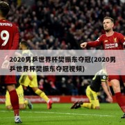 2020男乒世界杯樊振东夺冠(2020男乒世界杯樊振东夺冠视频)